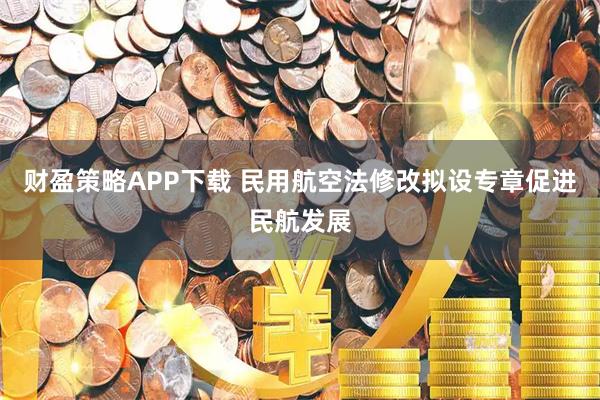 财盈策略APP下载 民用航空法修改拟设专章促进民航发展