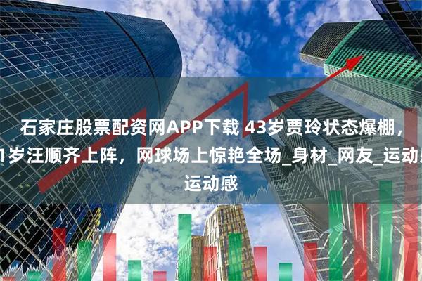 石家庄股票配资网APP下载 43岁贾玲状态爆棚，31岁汪顺齐上阵，网球场上惊艳全场_身材_网友_运动感